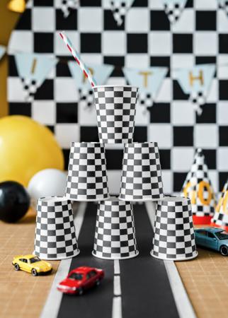 Car Racing Party Becher